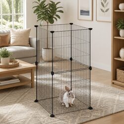 Specifications of 8-Panel Small Animal Pet Cage Enclosure
