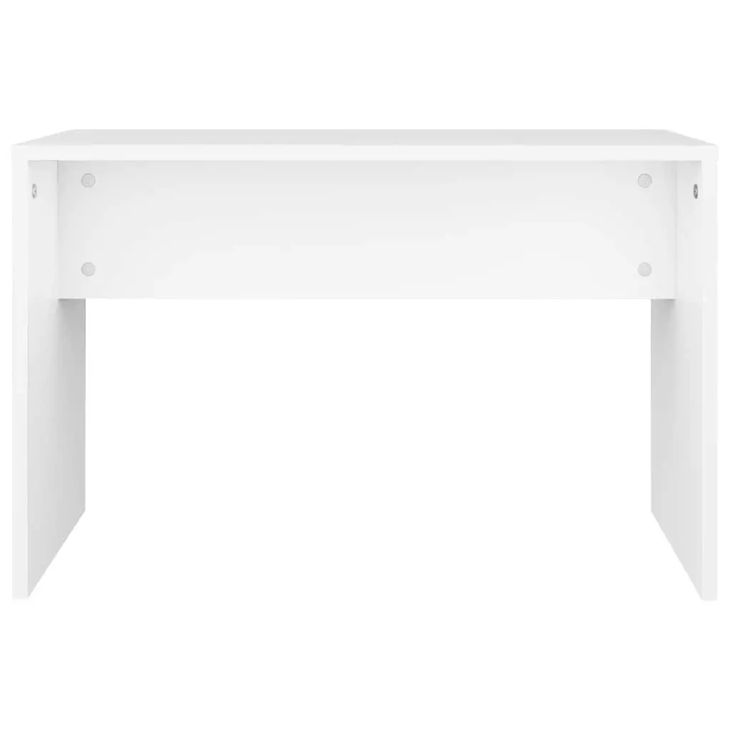 Dressing Table Set White 74.5x40x141cm Bedroom Vanity Mirror Stool Storage