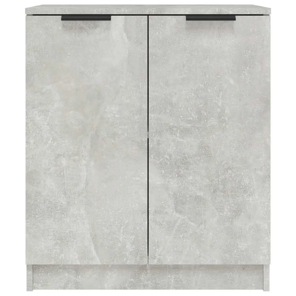 Engineered Wood Sideboard Cabinets Grey 60x30x70 cm, 2 Pack