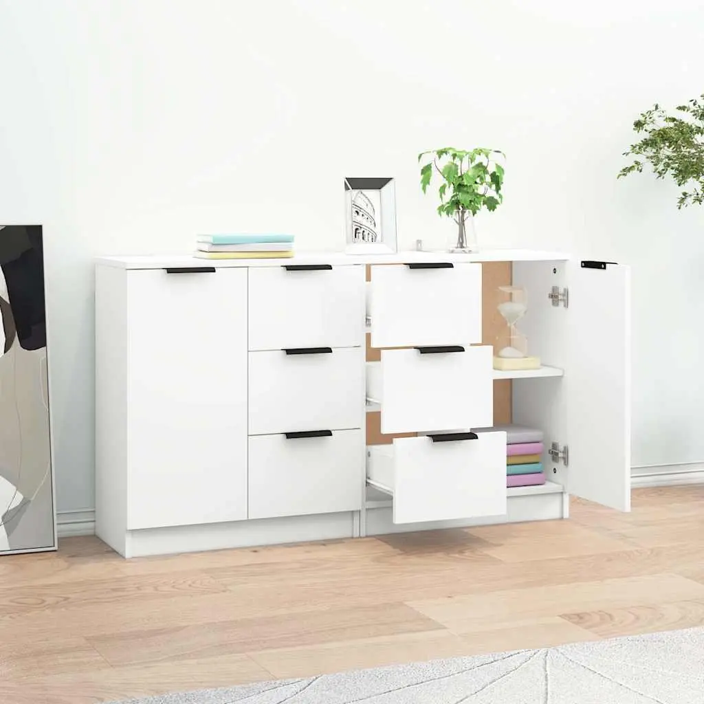 White Storage Sideboard Cabinets