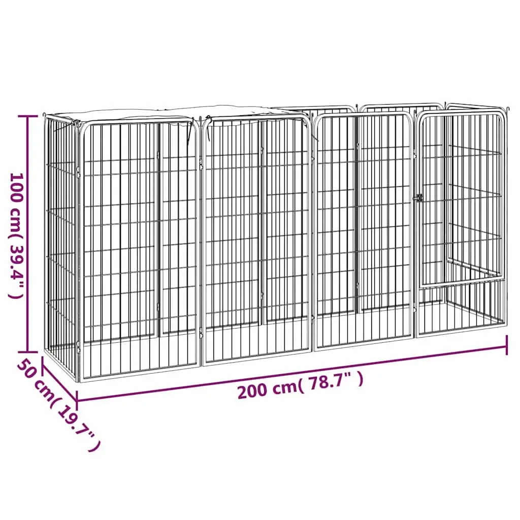 10-Panel Heavy Duty Dog Playpen