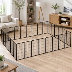 Specifications of 28-Panel Dog Playpen for Dogs