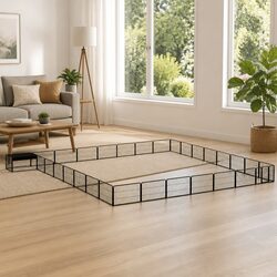 Specifications of 32-Panel Dog Playpen, 100x50cm Black