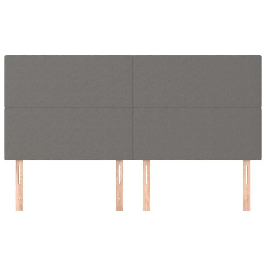Dark Grey Fabric Headboard for Bedrooms