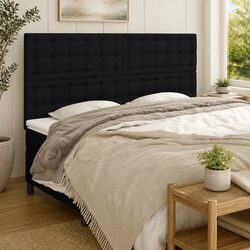 Black Fabric Headboard Dimensions and Specifications