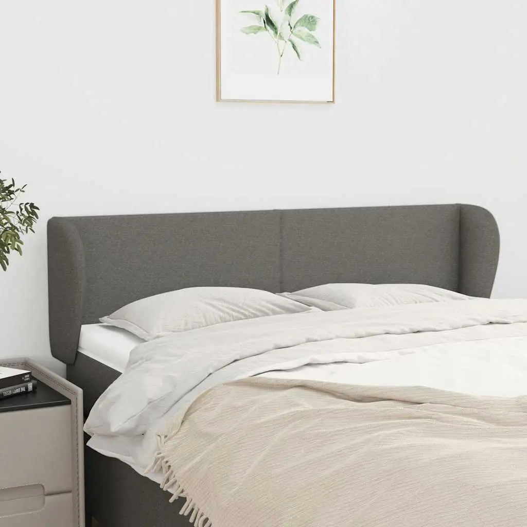 147cm Grey Headboard with Ears