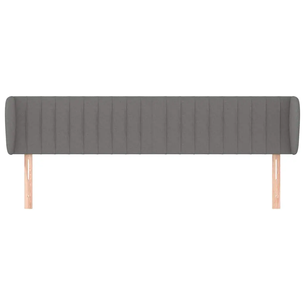 Grey 163cm Headboard with Ear Sides