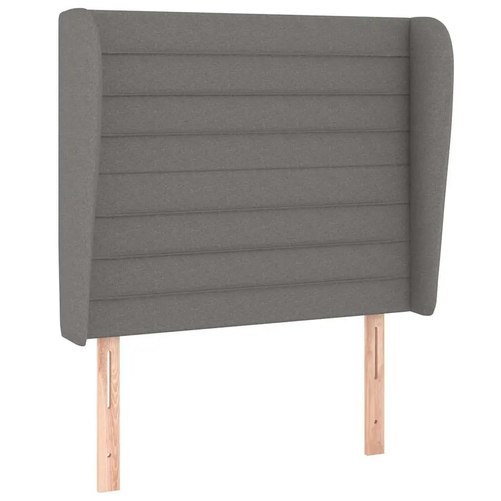 Grey Fabric Headboard 83cm with Adjustable Height Support