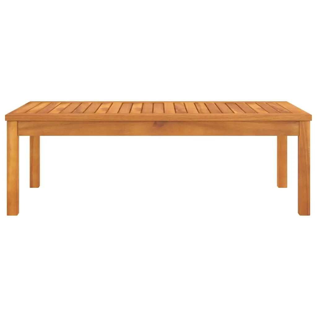 Outdoor Coffee Table for Patio Garden 100x50x33 cm Solid Wood Brown