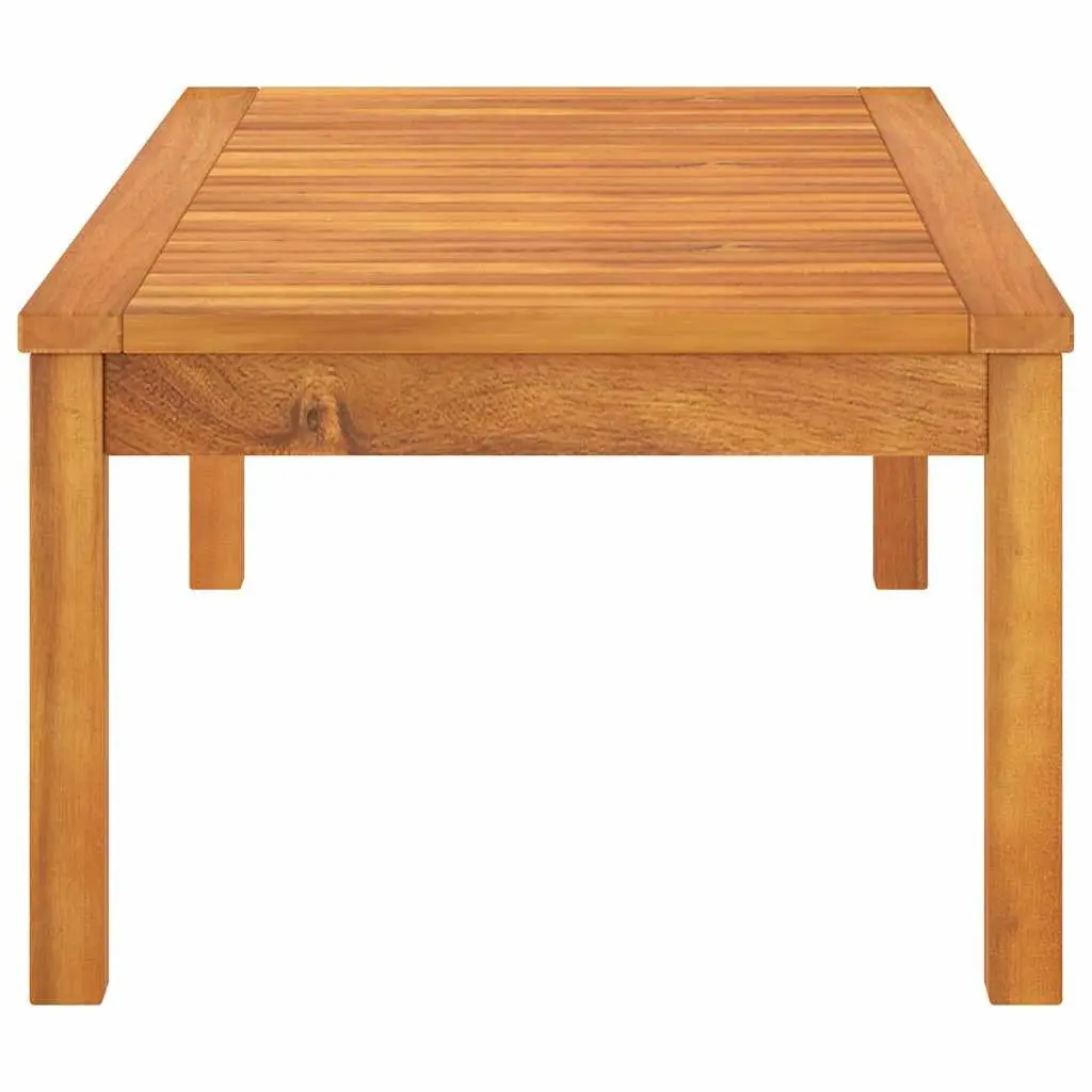 Outdoor Coffee Table for Patio Garden 100x50x33 cm Solid Wood Brown