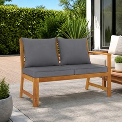 Specifications of the 114.5cm Solid Wood Garden Bench