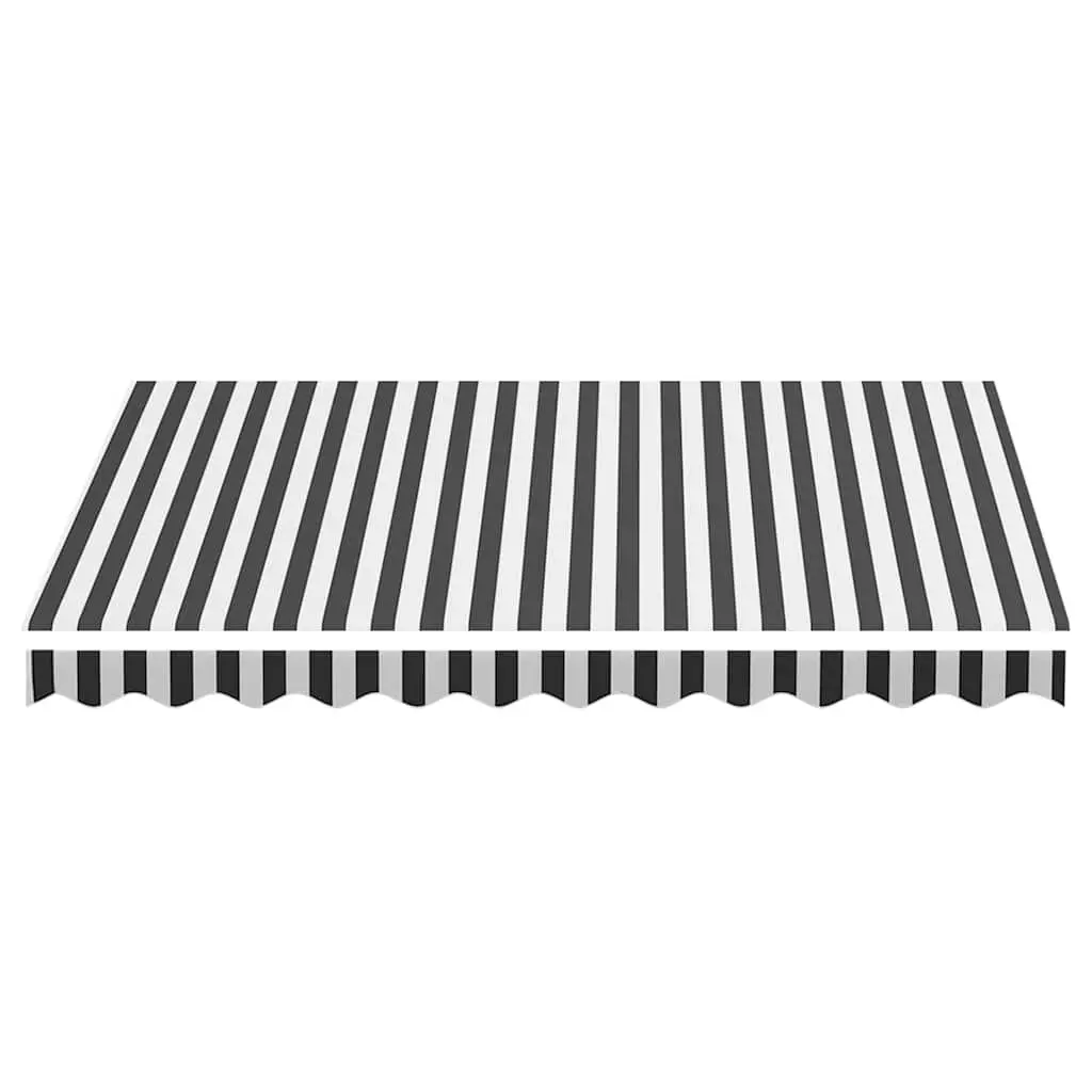 Awning Replacement Fabric for Patio 3x2.5m Polyester Anthracite Sunshade