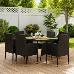 7 Piece Outdoor Dining Set - Specs and Features