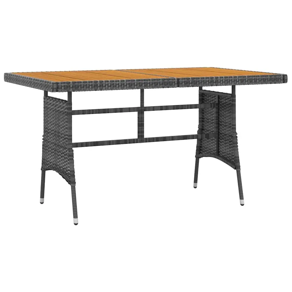 Outdoor Dining Set Patio Garden 5 Piece Grey