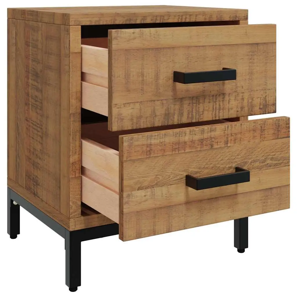 Solid Pine Bedside Cabinet