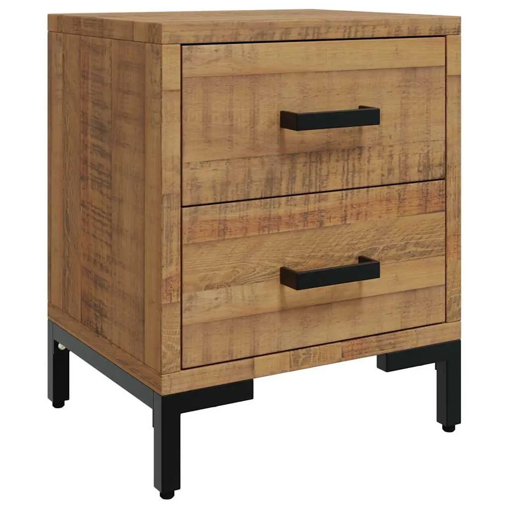 Solid Pine Bedside Cabinet