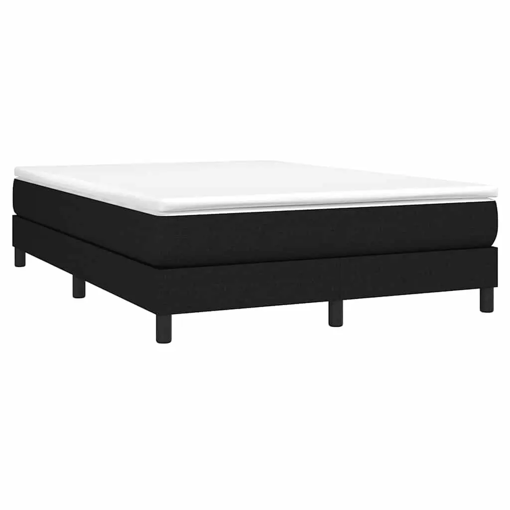Queen Size Box Spring Bed Frame with Plywood Slats