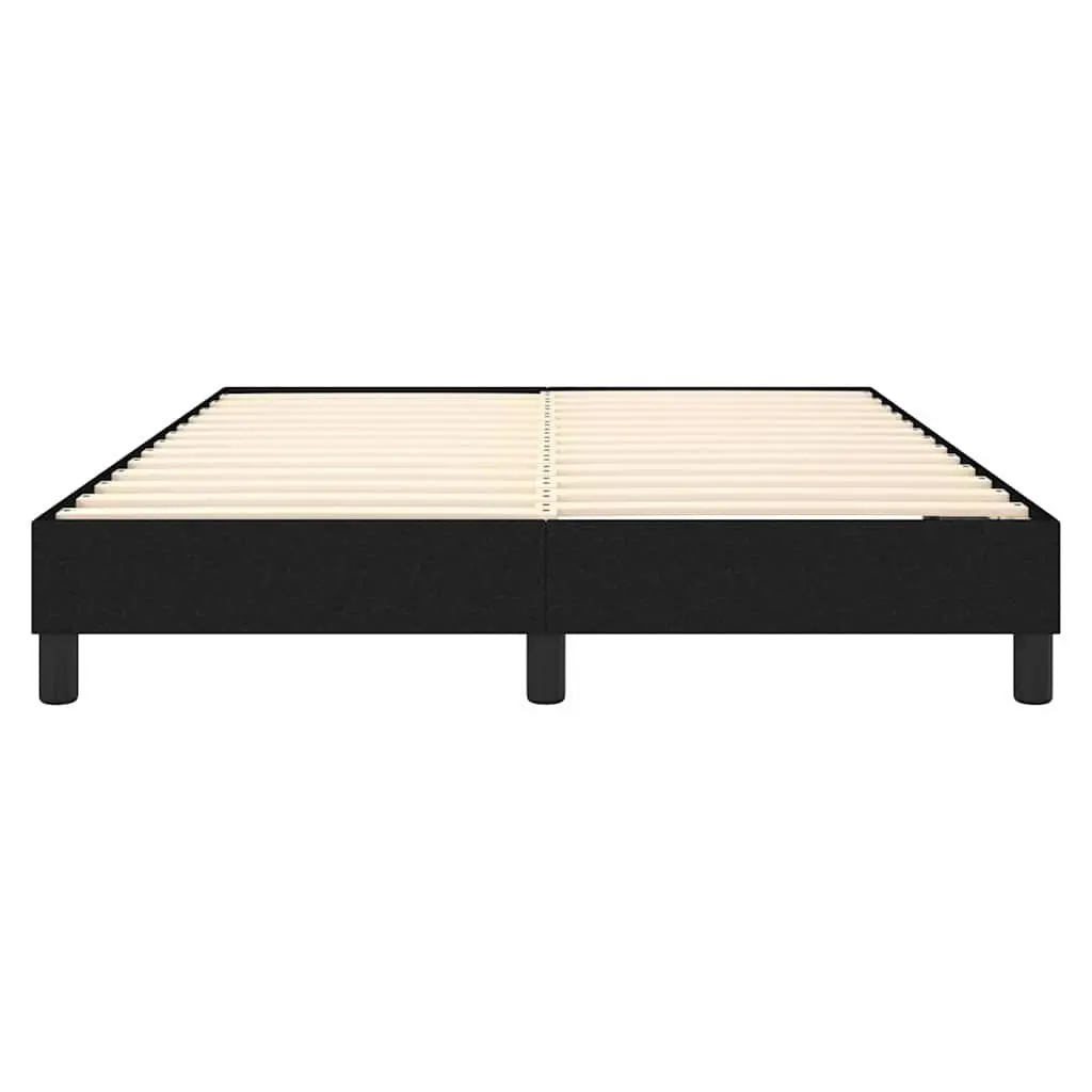 Queen Size Box Spring Bed Frame with Plywood Slats