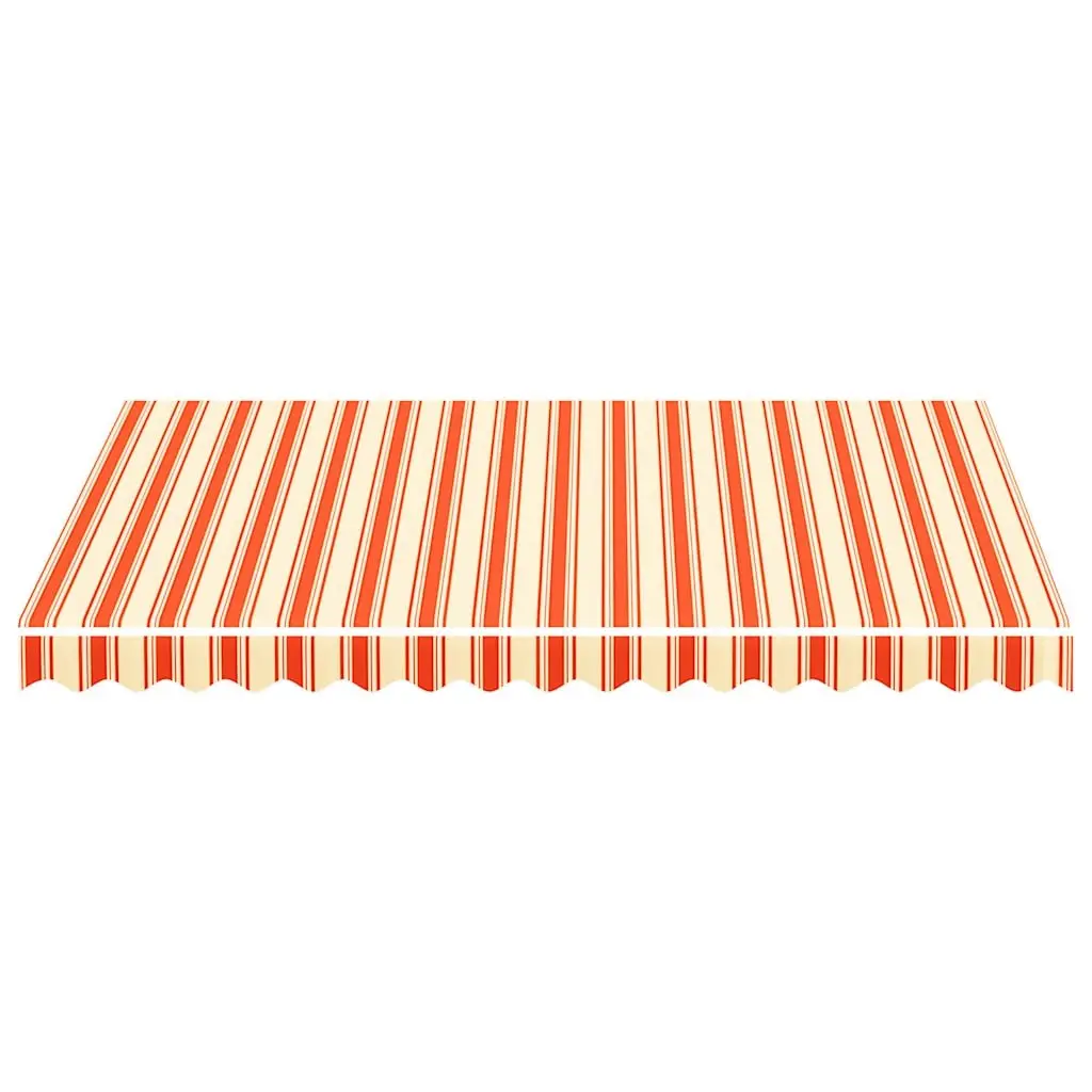 Awning Replacement Fabric Outdoor Patio Garden 3x2.5m Yellow Orange