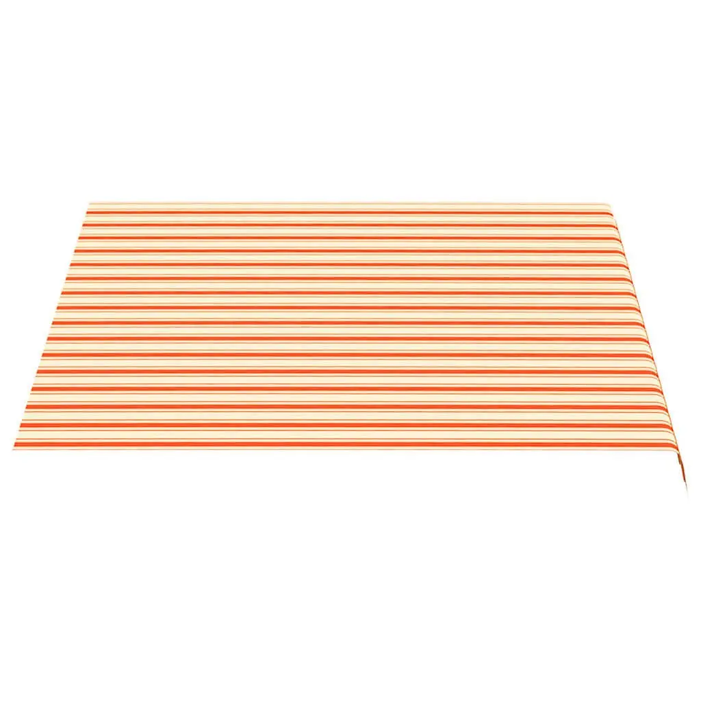 Awning Replacement Fabric Outdoor Patio Garden 3x2.5m Yellow Orange