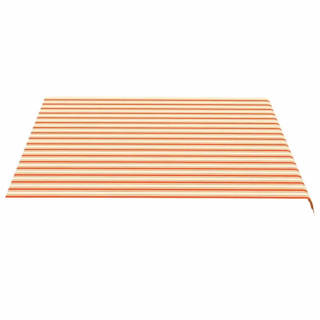 Awning Replacement Fabric 4x3.5m, Yellow/Orange