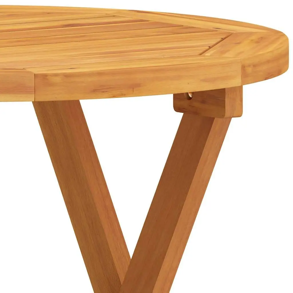 Round Bistro Table Ø46x47 cm Garden Patio Outdoor Indoor Coffee Side Table