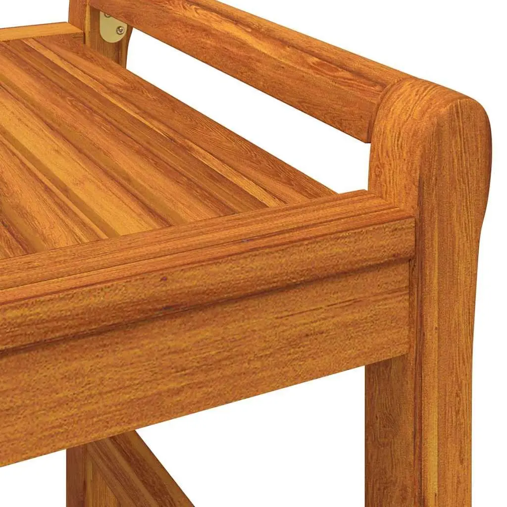 Garden Lounge Set 2-Piece, Solid Wood with Cushions