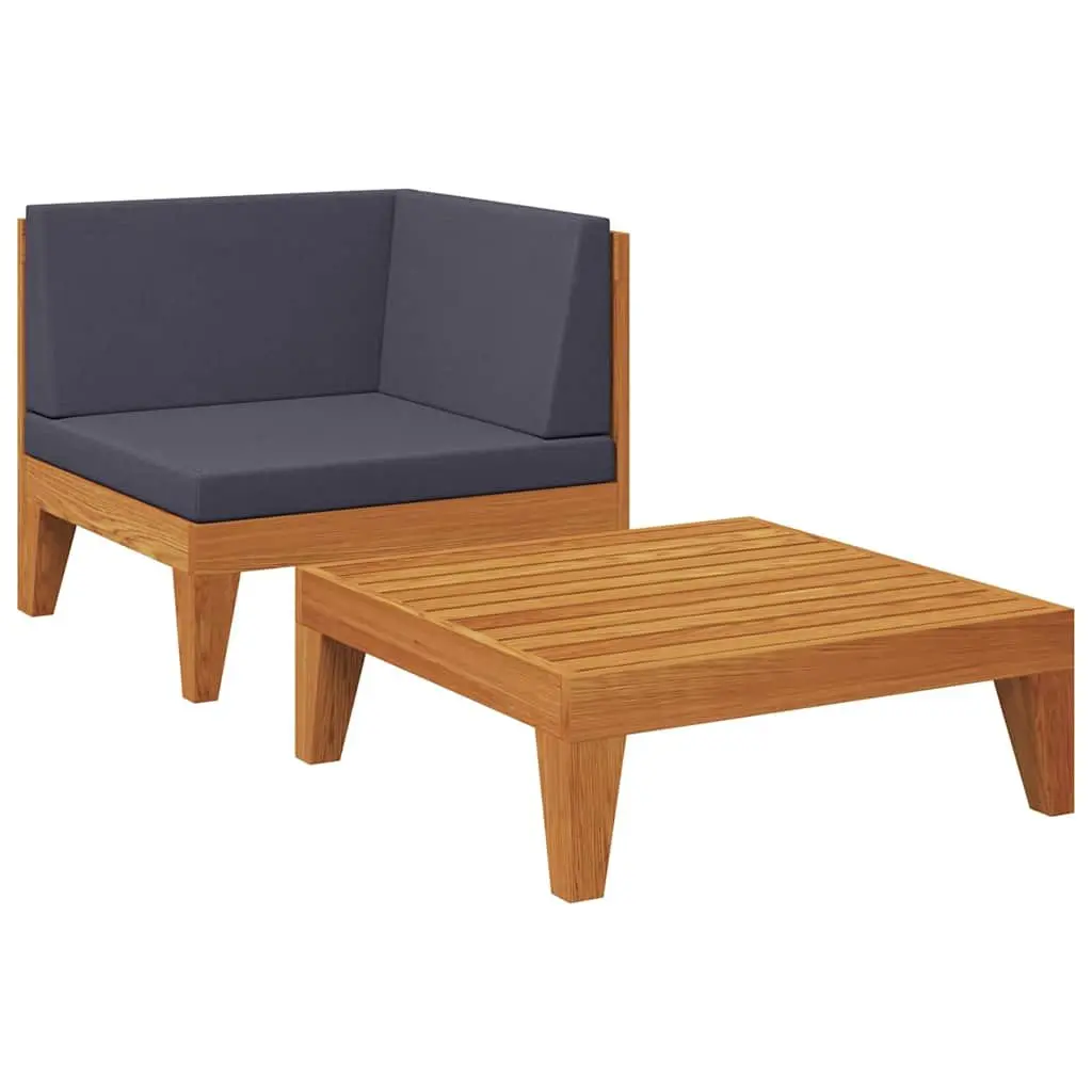 2-Piece Outdoor Sectional Sofa Set