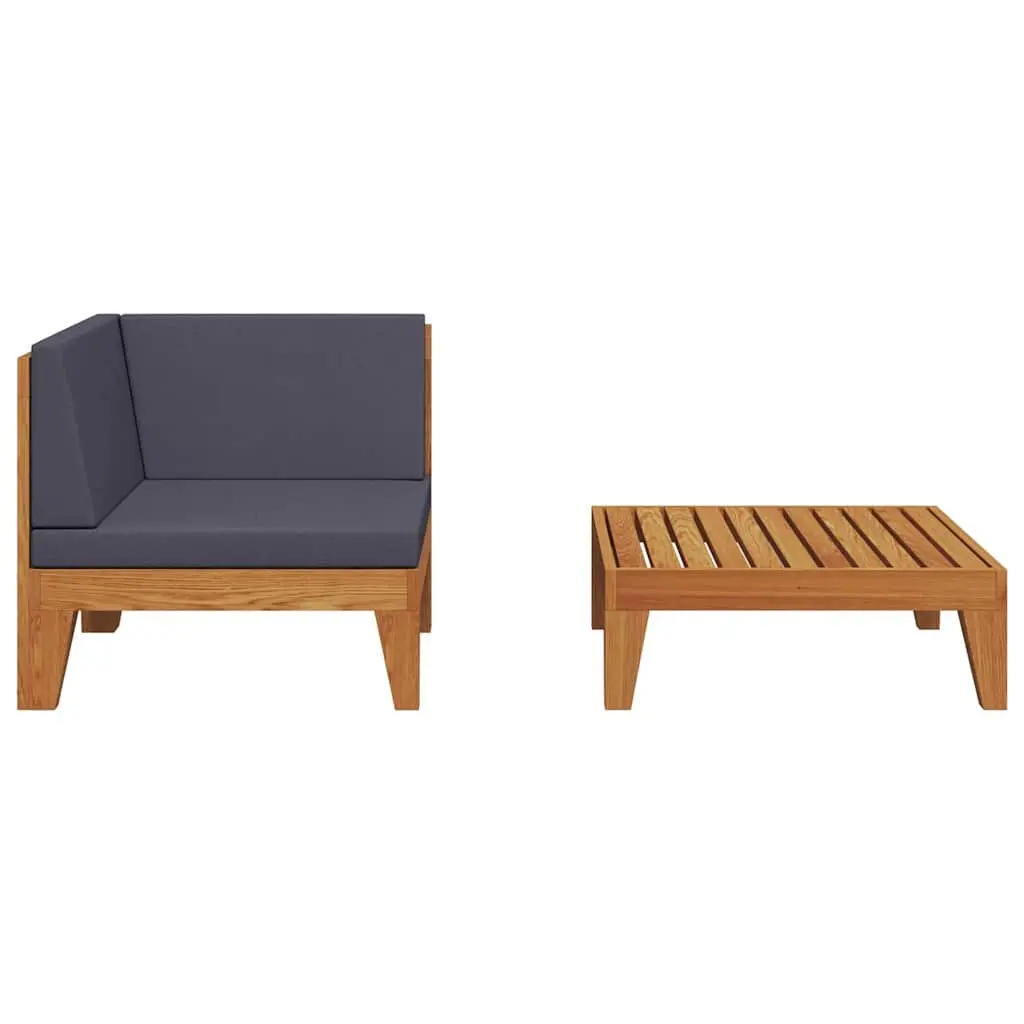 2-Piece Outdoor Sectional Sofa Set