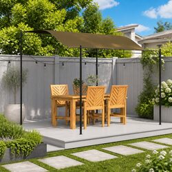 Specifications of Taupe Sunshade Awning 3x2.4 m