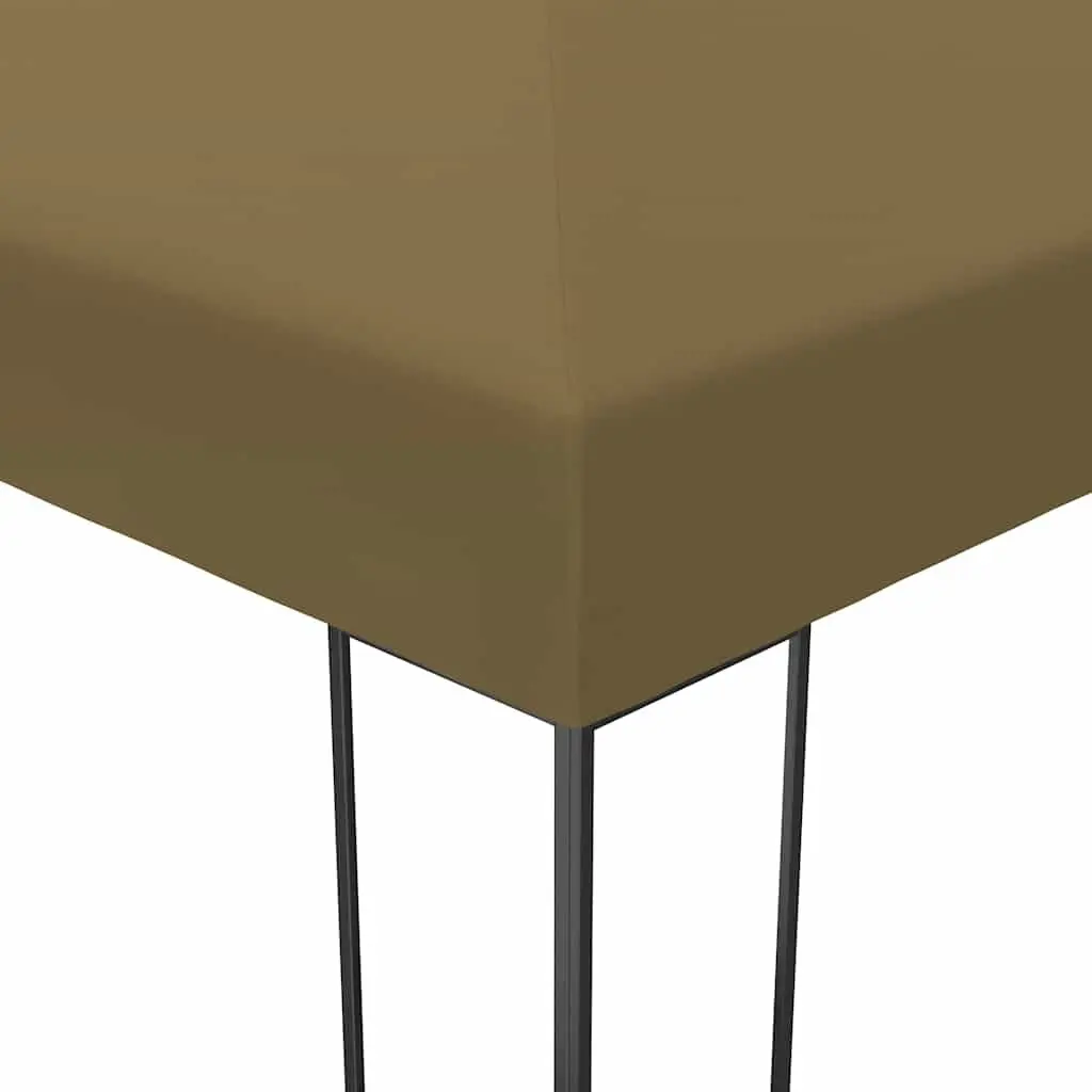3x4 m Gazebo with Steel Frame and Polyester Roof