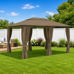 4x3m Taupe Gazebo: Specs and Features