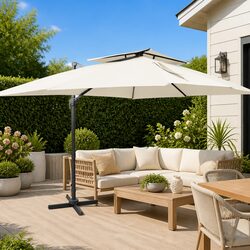Cantilever Garden Parasol: Specs and Features Breakdown