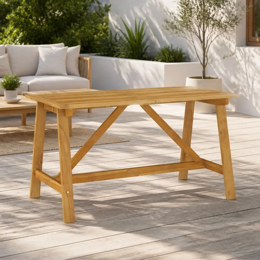 140x70cm Wooden Dining Table