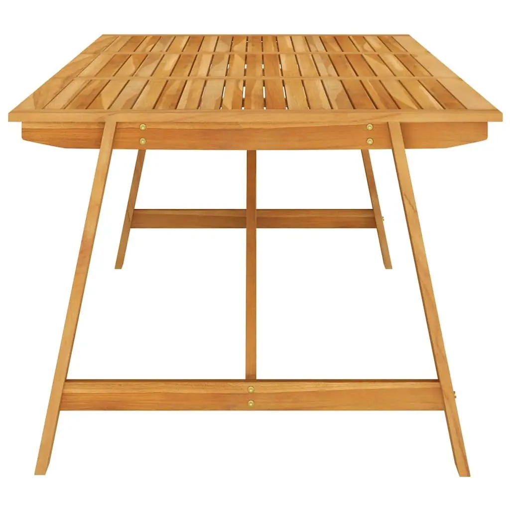 Solid Wood Garden Dining Table