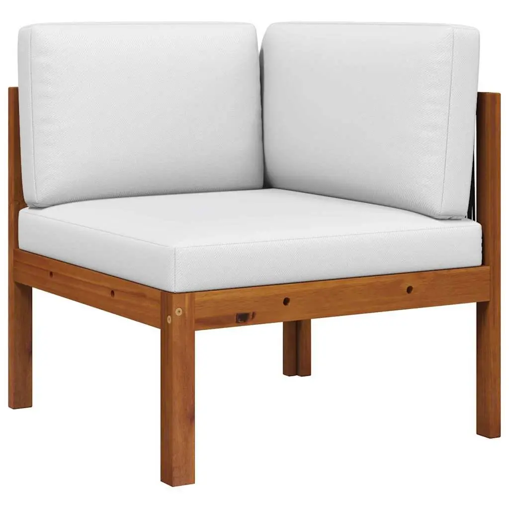 Outdoor Sectional Corner Sofas 2 pcs with Cushions Garden Patio Seating Unit