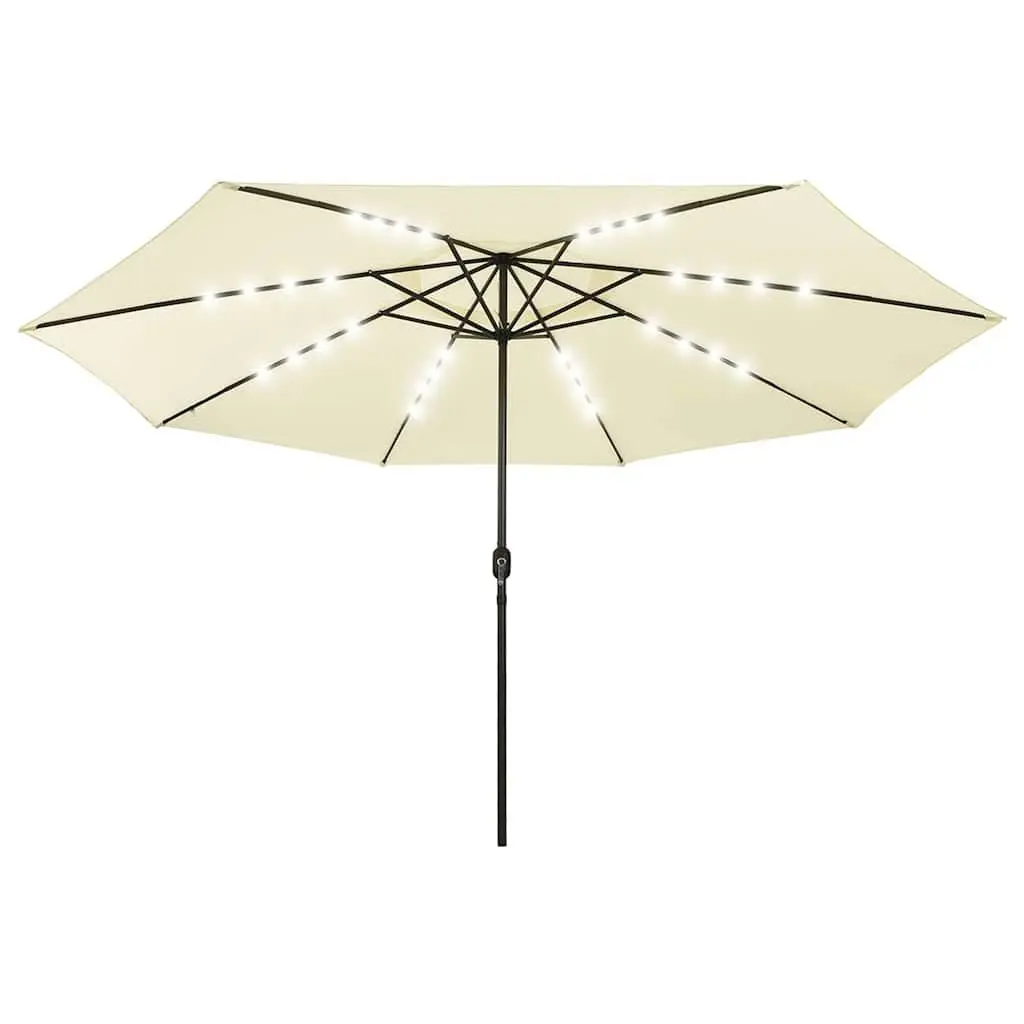 Garden Parasol Outdoor Umbrella 400 cm Beige