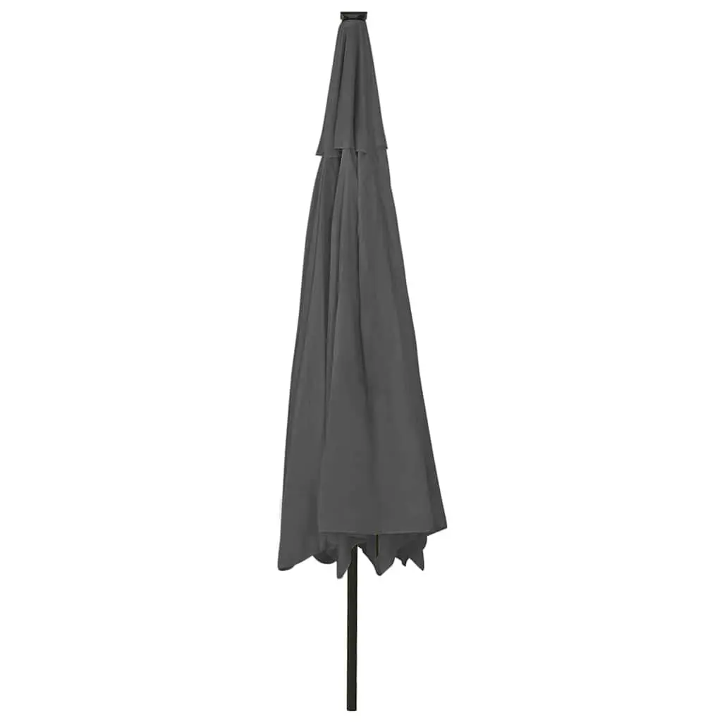 Garden Parasol 400cm with LED Lights