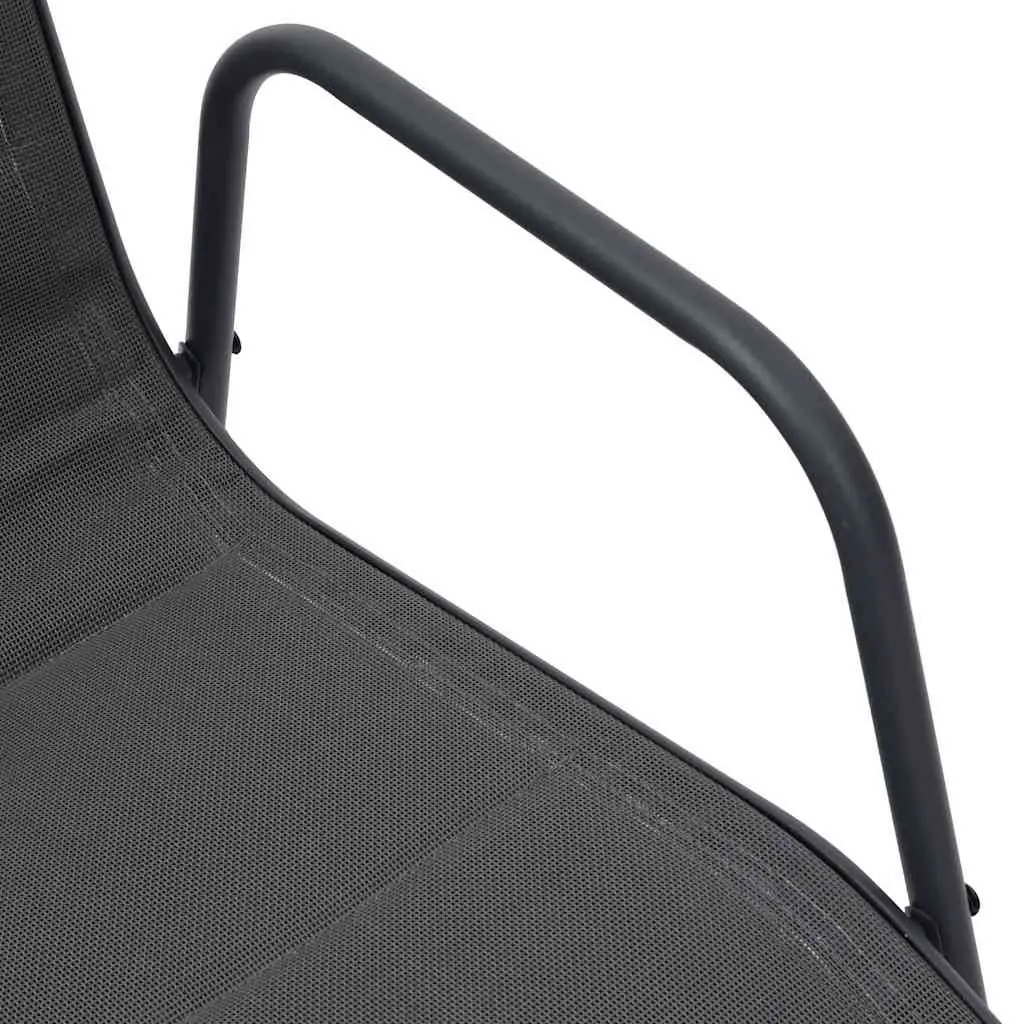 6 Stackable Outdoor Dining Chairs