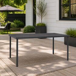 Dimensions and Specifications of Anthracite Dining Table