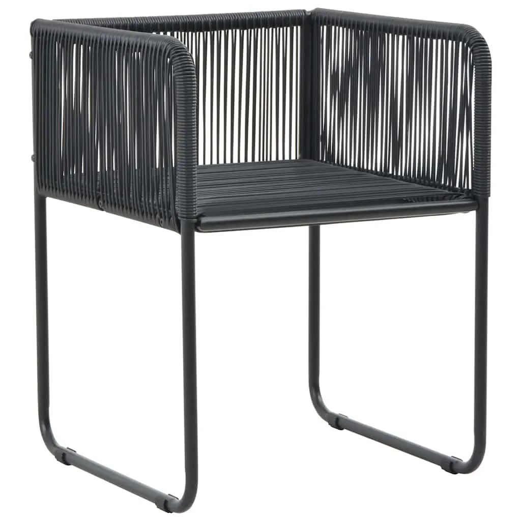 Outdoor Chairs Set 6 pcs with Cushions
