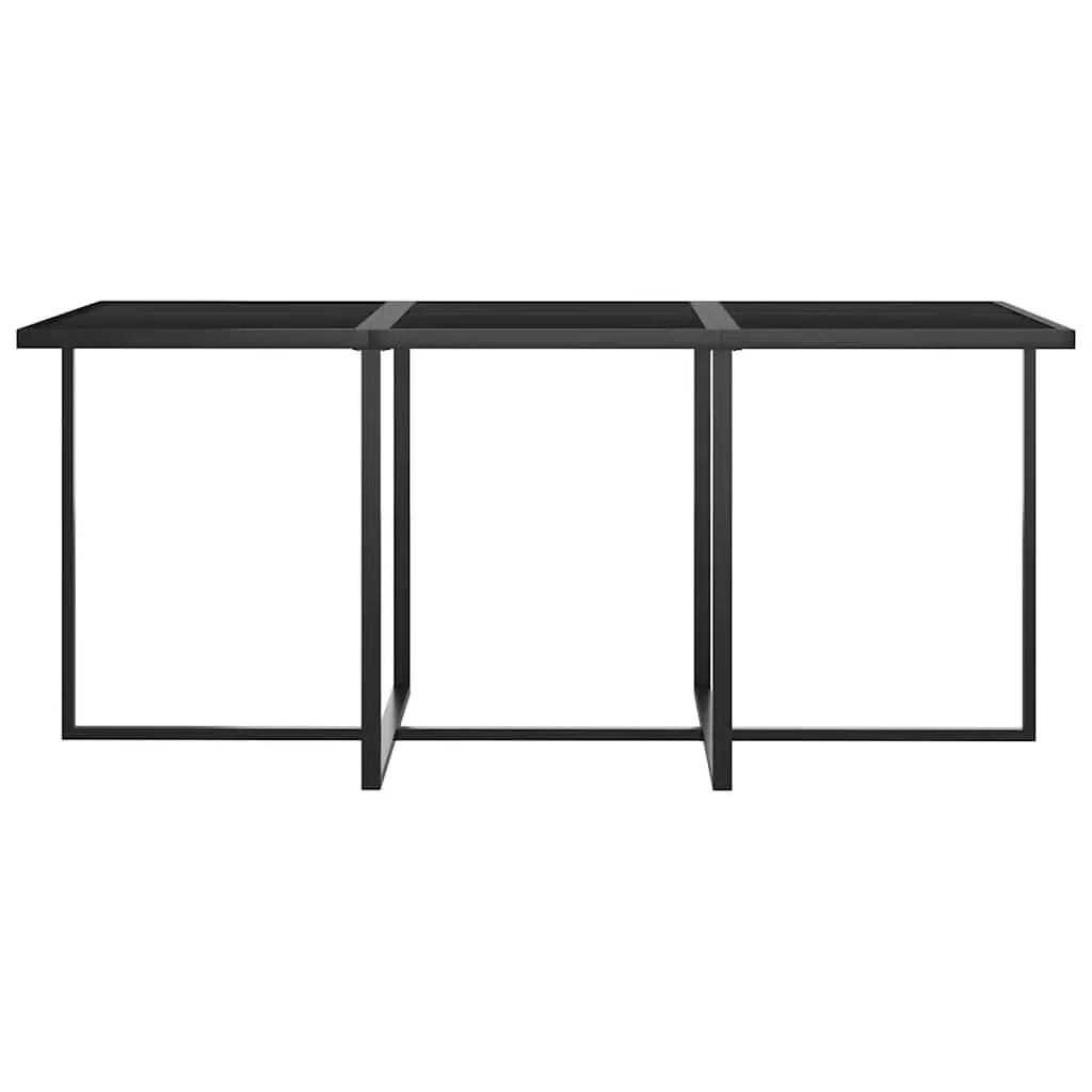 Outdoor Dining Set Garden Patio 7 Piece Grey