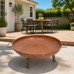 Specifications for Steel Fire Pit 67.5x58x22.5 cm