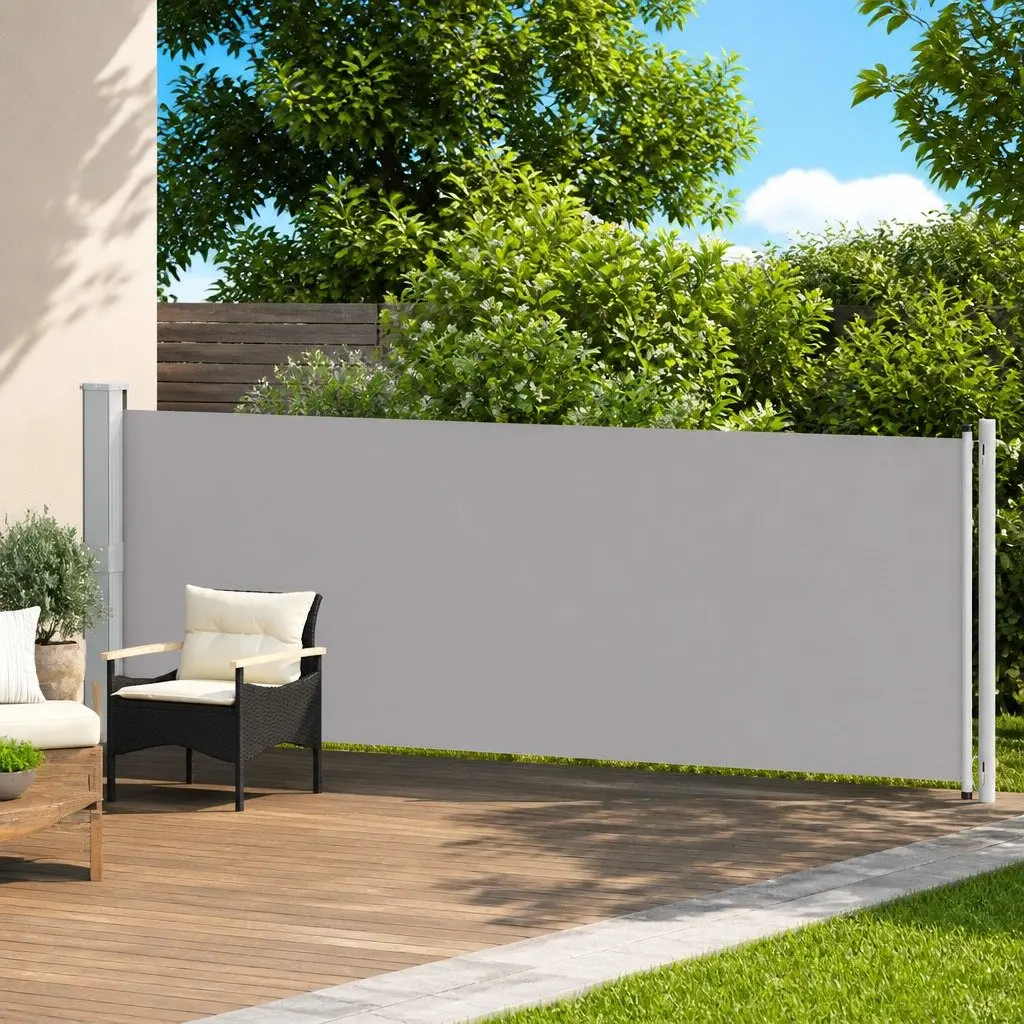 Patio Retractable Side Awning 140x600cm