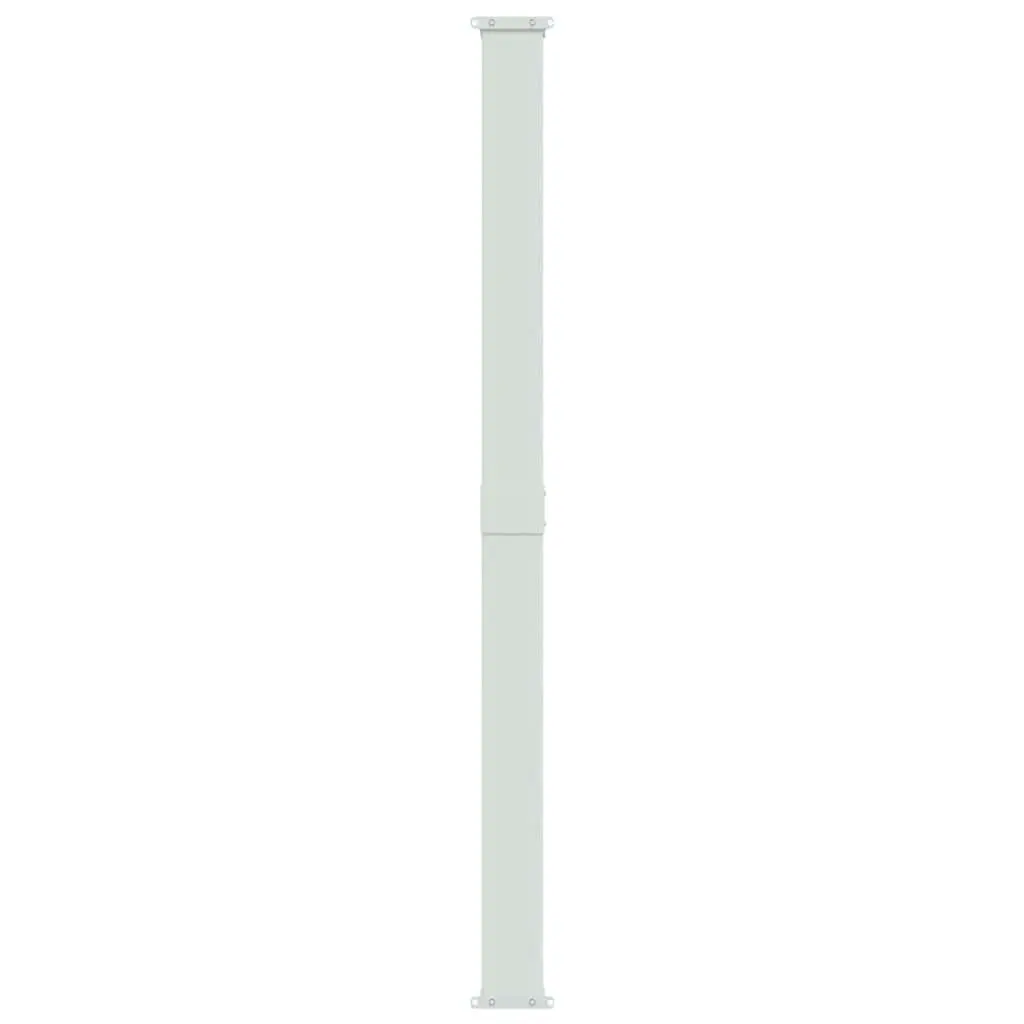 Patio Retractable Side Awning 200x500cm Cream Outdoor Privacy Screen Sunshade