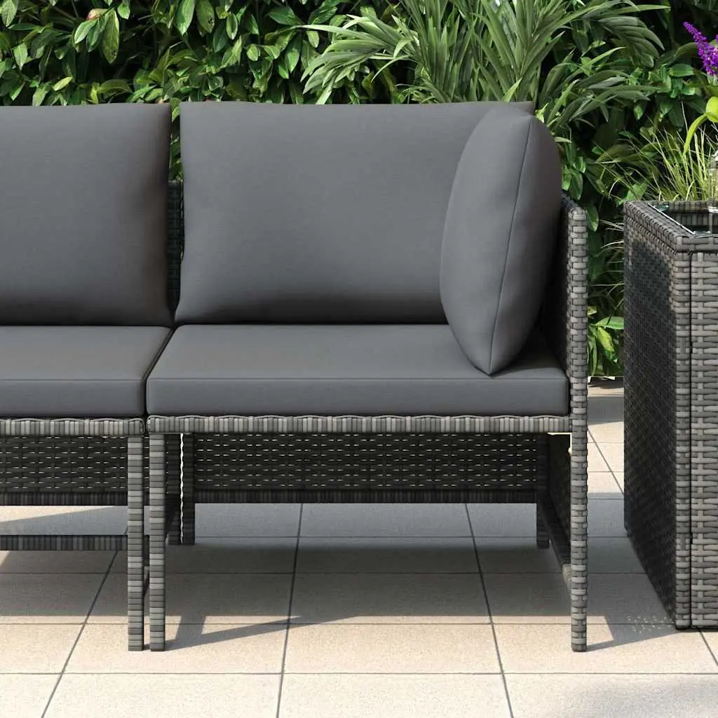 Grey Outdoor Sectional Corner Sofa