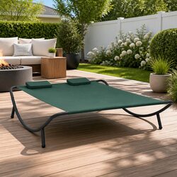 Specifications of Green Outdoor Lounge Bed with Pillows