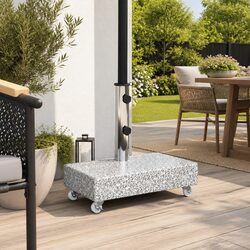 Umbrella Base Specification: Grey Granite 45 x 25 x 8.3 cm
