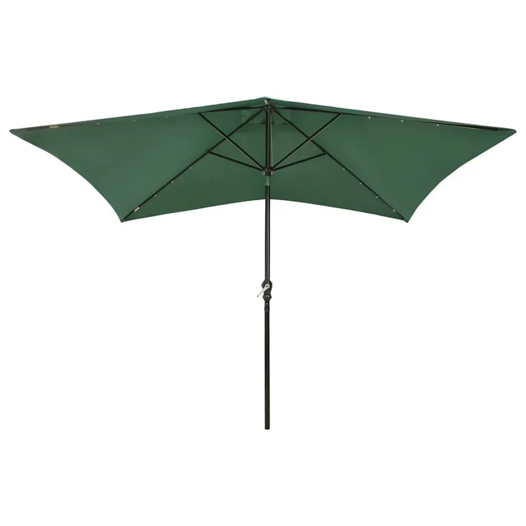 Garden Parasol Outdoor Patio Umbrella 2x3m Green