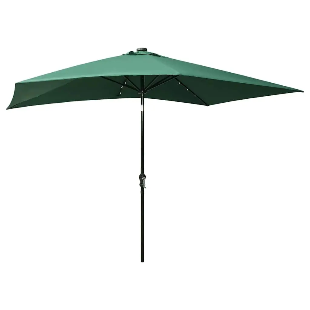 Garden Parasol Outdoor Patio Umbrella 2x3m Green